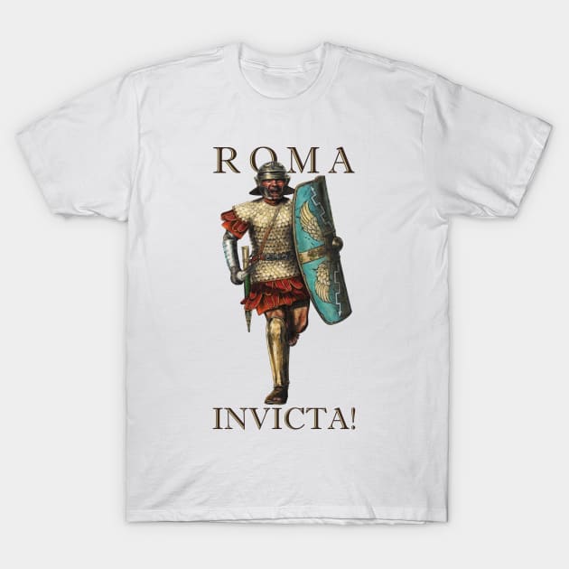 Roma Invicta! T-Shirt by WonderWebb